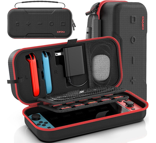 Estuche De Transporte Switch Oled Para 20 Juegos