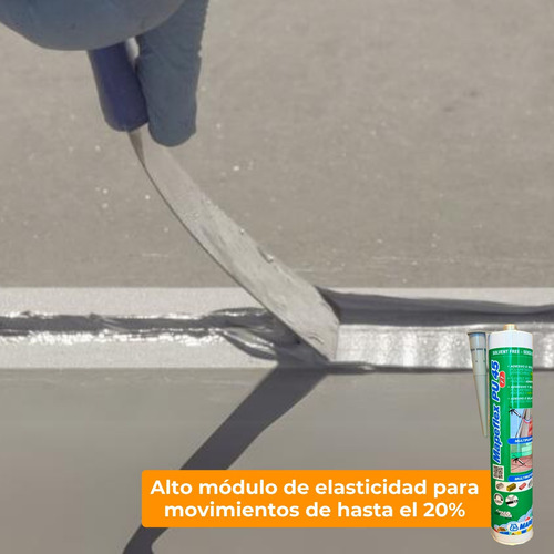 Mapeflex Pu45 Ft 300cc Sellador Adhesivo Poliuretanico X12u