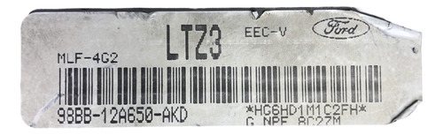 Computadora Ford Contour 1998 2.5 98bb-12a650-akd (Usado)