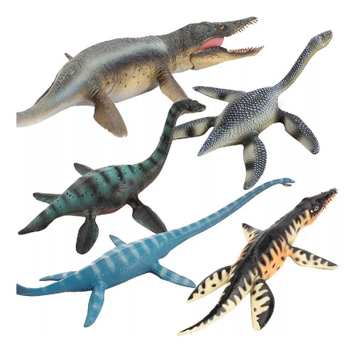 Figuras Prehistóricas De Animales Marinos De Juguete De 5 Pi