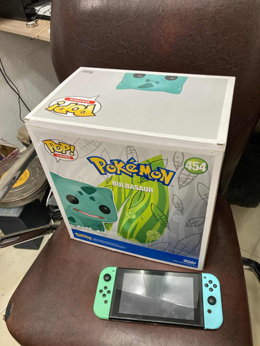 Pokémon Bulbasaur 25 Cm Funko Pop! 454 Super Sized Pop