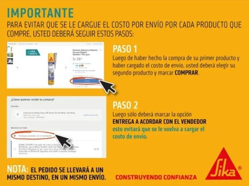 Imagen 5 de 5 de Adhesivo Elástico De Alto Agarre Sikaflex®-118 Extreme Grab
