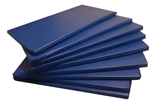 Colchonete Dobrável Azul Forte Espumas Impermeável para Academia ...