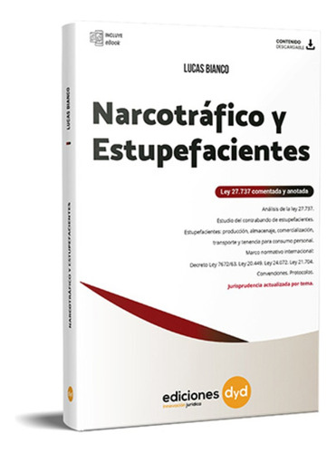 Narcotrafico Y Estupefacientes - Bianco, Lucas