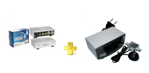 Modulador Rf + Extensor De Controle Kit Ponto Escravo Tv
