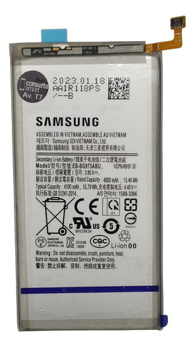Peças Para Celular Bateria S10 Original Nova