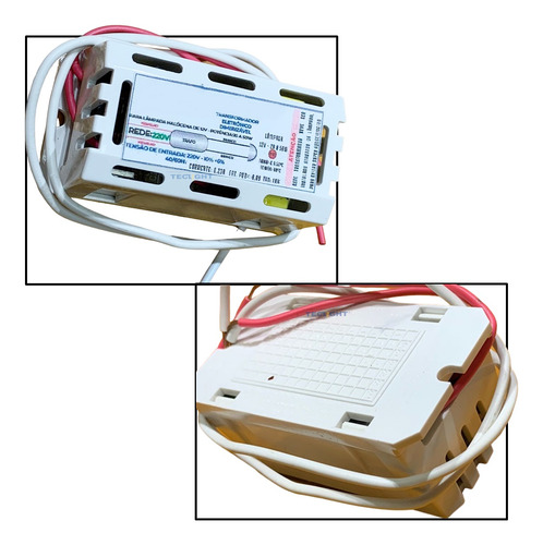 Kit C/2 Transformador Eletronico Lâmpada Dimer.. 20w 50w