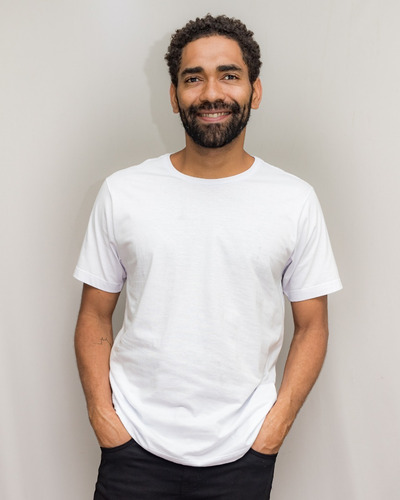 Camiseta Básica Premium Fio 30.1 Penteado