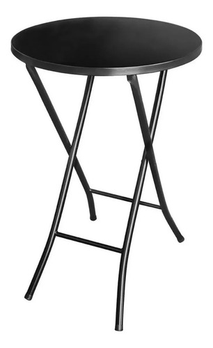 Jogo De Mesa Bistrô Com 2 Banquetas Altas Dobraveis Em Aço