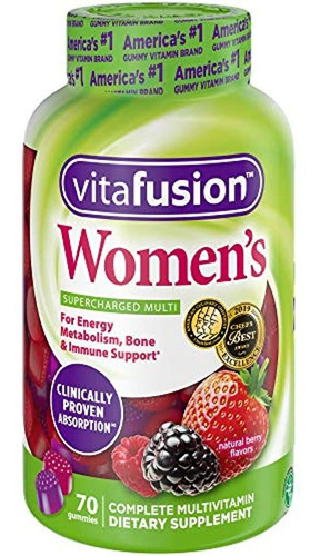 Vitaminas Para Mujer Vitafusion Gummy