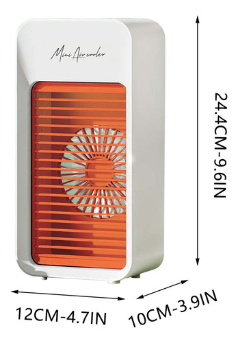 Ventilador Pulverizador Portátil De Escritorio O Cooler Usb,