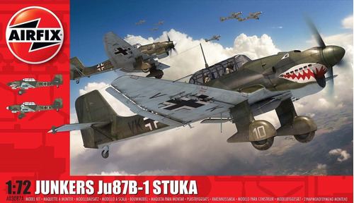 Airfix Aa Junkers Ju B- Stuka Serie Aircraft Scale Model