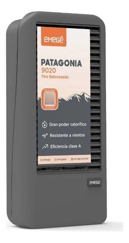 Calefactor Emege Patagonia 2000 Tb Multigas