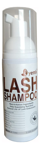 Lash Shampoo Espuma Limpiadora Para Extensiones De Pestañas