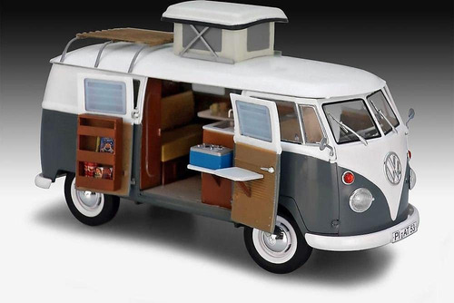 Vw Kit Modelo Camper Escala Pintar