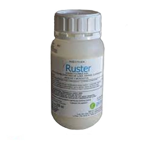 Insecticida Ruster  250 Cc Contra Acaros, Pescadito De Plata