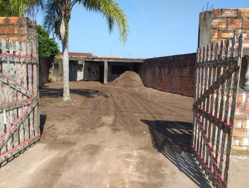 Imagem 3 de 11 de Terreno 10x26 Murado Com Construção Iniciada Em Itanhaém Sp