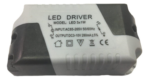 Transformador Balastro Driver Repuesto 3w Panel Led