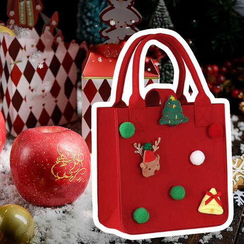 Bolsas De Navidad, Bolsa De Regalo De Navidad Con Rojo S