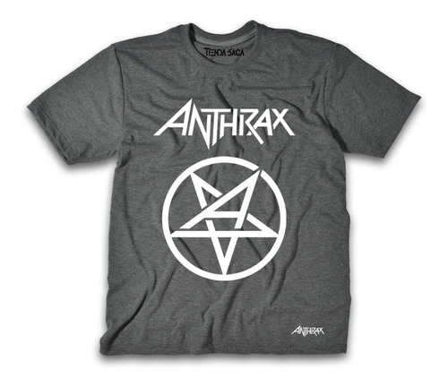 Camiseta Anthrax Rock Metal Tv Tienda Urbanoz 