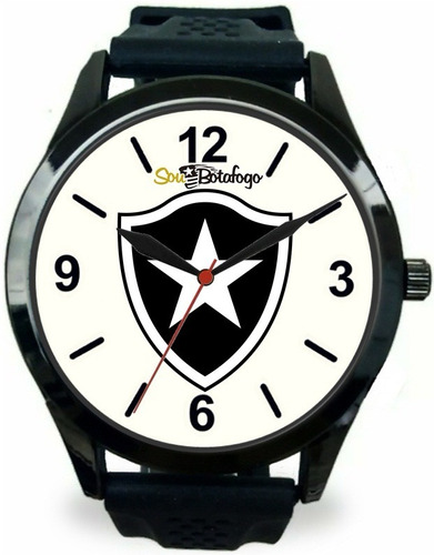 Kit 4 Relógios Pulso Esportivo Botafogo Rj Masculino Barato