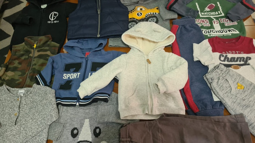 Lote Roupas Menino De 12 A 18 Meses Com 35 Pçs (Usado)