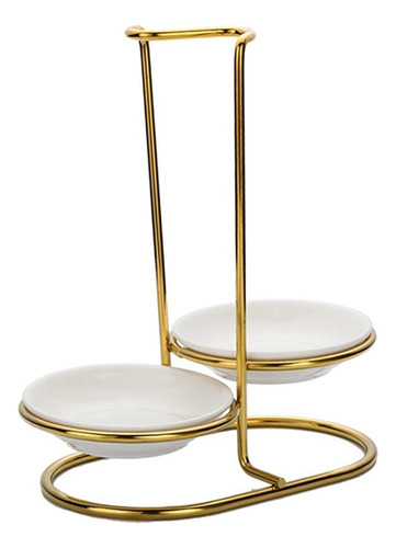 Soporte Para Cuchara, Soporte Vertical Para Redondo Doble
