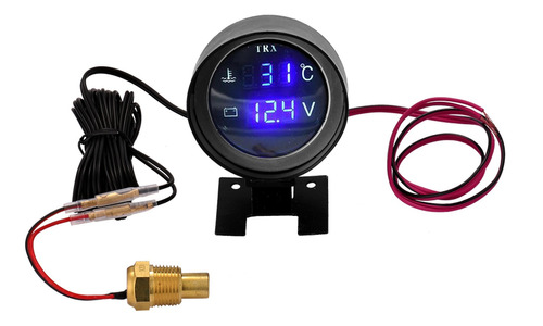 Indicador De Temperatura Con Pantalla Led Digital Redonda