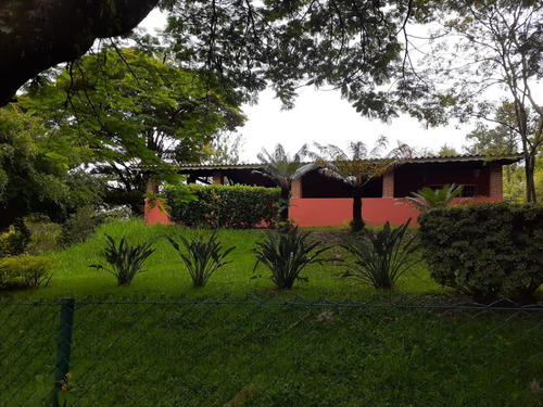 Imagem 4 de 30 de Chácara 1152m2 No Condomínio New Parque Tênis, Casa Sede Com 208m2, 3 Dormitórios, 2 Suítes, Cozinha Americana, Varanda, Área De Lazer Completa - Ch00204 - 70583098