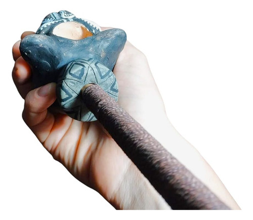 Cachimbo Xamânico Totem Pantera Negra Preto