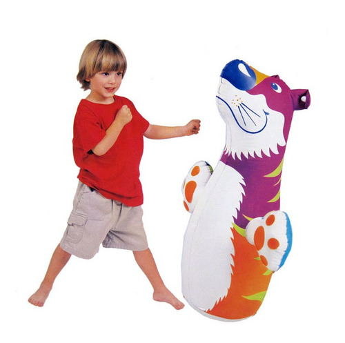 Juguete De Boxeo Inflable Infantil De Animales 91x61cm Intex