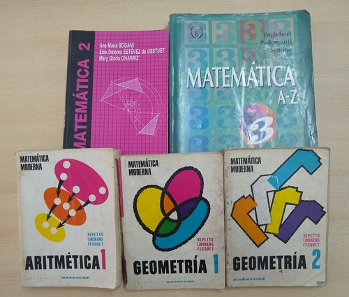 5 Libros De Matemática