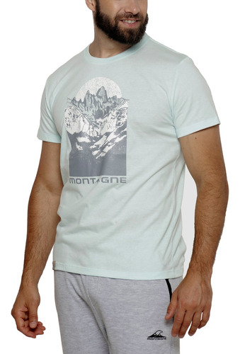 Remera De Hombre Tebas - Montagne Oficial