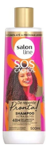 Shampoo Ultra Gloss De Repente Pronta 500ml Salon Line