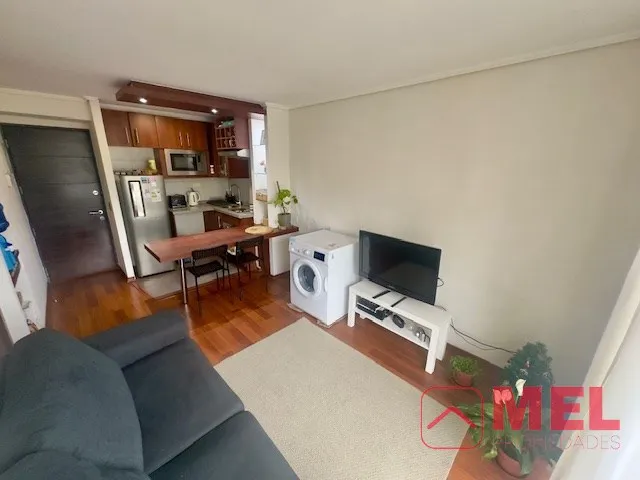 Imagen 3 de 29 de Departamento En Venta De 1 Dorm. En Santiago