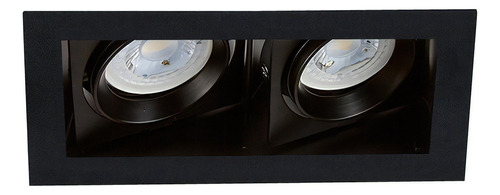 Lámpara De Interior Para Empotrar Dirigible Gx5.3/gu10 Color Negro Tecnolite ALICANTE I