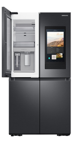 Nevecón Samsung French Door Family Hub 810l Gris Oscuro