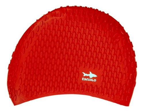 Gorra Natacion Adulto Modelo Bubble Roja - Escualo Color Rojo Talla Unitalla Diseño De La Tela Silicon