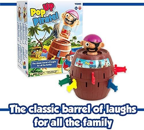 Juego De Mesa Tomy Pop Up Pirate