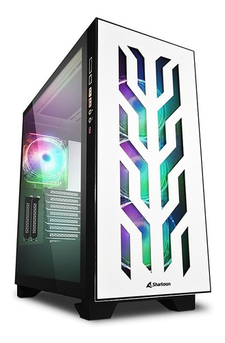 Case Sharkoon Gamer Elite Shark Ca300t White 