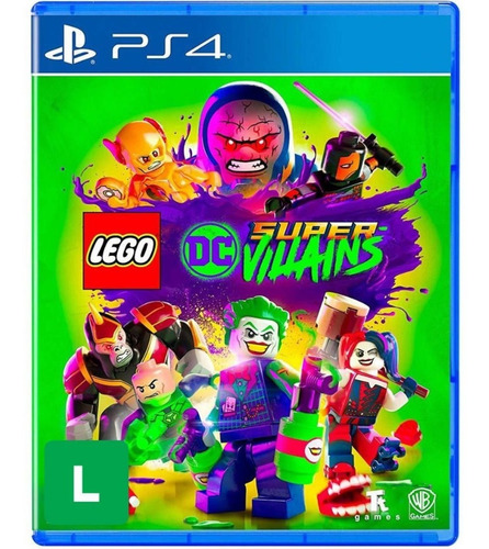Lego Dc Super Villains Vilões Mídia Física Novo Português