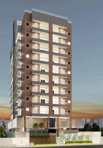 Imagem 4 de 20 de Apartamento Novo A Uma Quadra Da Praia Com 2 Dormitórios À Venda, 70 M² Por R$ 355.000 - Vila Guilhermina - Praia Grande/sp - Ap3510