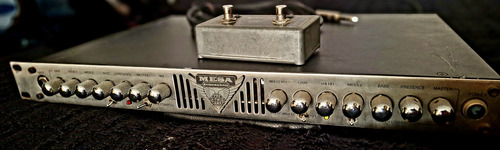 Mesa Boogie V-twin Rack Pre-amp Valvular Hi Class Plateado (Usado)