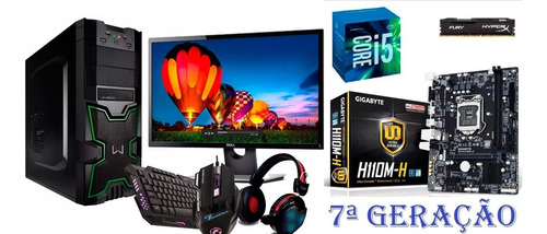 Pc Gamer I5 7 Geração + Monitor Dell 23,4 + 8 G Memoria Ram