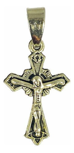 Colgante Cruz Cristo Jesús  Crucifijo 29x15x4mm Modelo 9