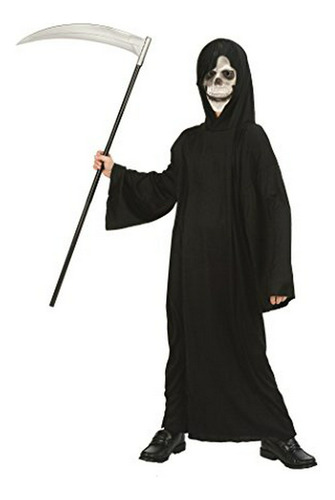 Niño Goblin/ghoul/disfraz De Monje Horror Robe (arma Con Cap