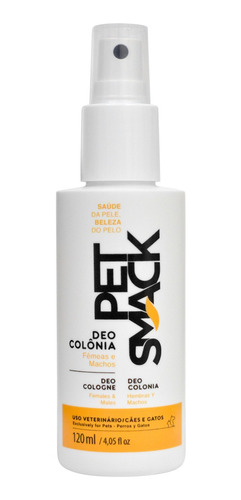 Pet Smack Deo Colônia Macho/fêmea 120ml