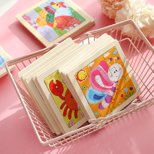 A, Rompecabezas Madera For Niños, Tablero Rompecabezas