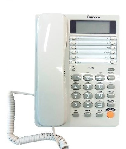 Teléfonos De Mesa Eurocom Completo - Tradicionales