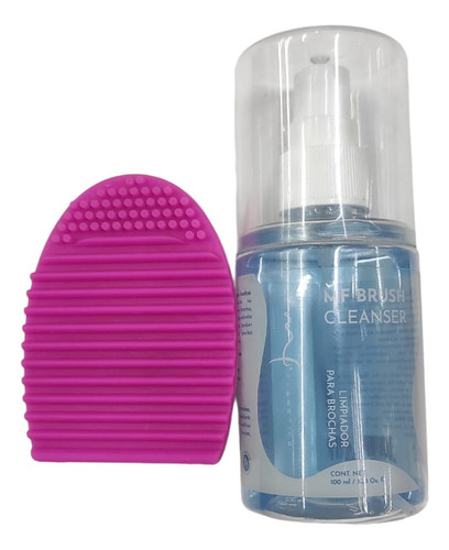 Sanitizador Limpiador De Brochas 100ml Brush Mf Cosmetics